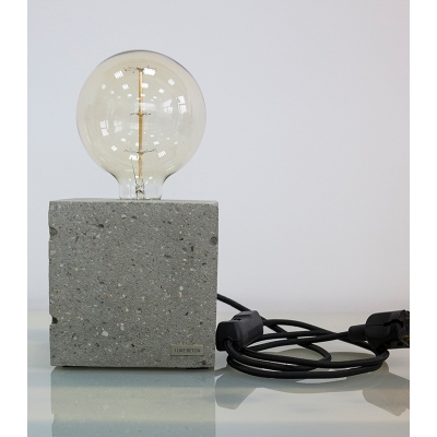 Lampa Betonowa Edison Cube 15 I like beton